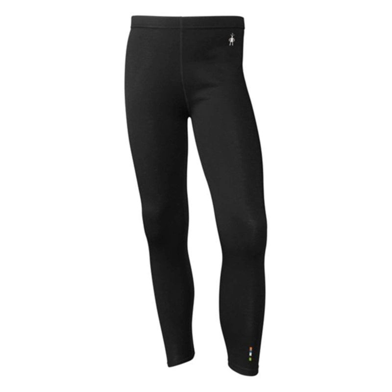 Smartwool Merino 250 Baselayer Bottom - Kidsâ€™ Wool Pants for Boys and Girls BLACK Medium - Image 2
